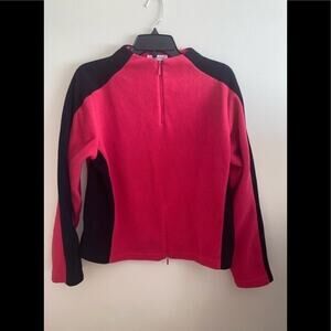 COLDWATER CREEK WOMENS FULL ZIP FLEECE SIZE S/M